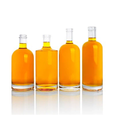 750 ml klassiske brennevinsglassflasker