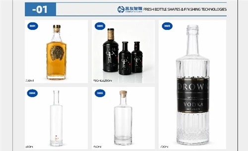 Changyou Glass lanserer august 2026 Nyheter: Nye glassflaskedesign, mattsvart...